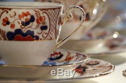 24 piece Tea Set Royal Grafton 5283 Bone China England Hand painted Mint condit