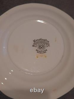 25 Piece Dishware Set Kensington Staffordshire Ironstone England Piccadilly 1822