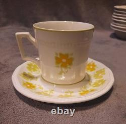 25 Piece Dishware Set Kensington Staffordshire Ironstone England Piccadilly 1822