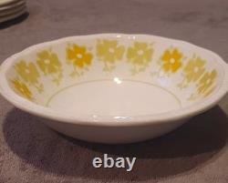 25 Piece Dishware Set Kensington Staffordshire Ironstone England Piccadilly 1822