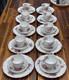 30pc Vtg Aynsley #2383 Fine Bone China Set, Pastel Floral Crocus, Gold Trim, EUC