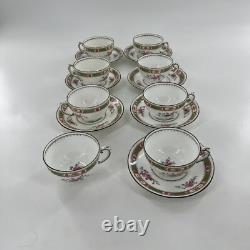 33 Pcs Coalport England Bone China French Noble Set Plates Cups Saucers Salad