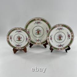 33 Pcs Coalport England Bone China French Noble Set Plates Cups Saucers Salad
