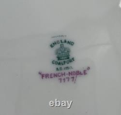 33 Pcs Coalport England Bone China French Noble Set Plates Cups Saucers Salad