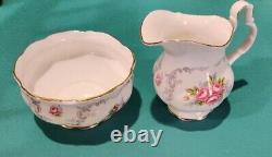 37 piece Royal Albert fine bone china in Tranquility pattern never used