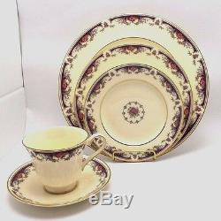 40pc Minton Hanbridge Dinner Set 8 Place Settings Bone China Made in England