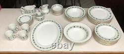 47 Piece Royal Doulton Tapestry Fine China England Dinnerware Set 1960's New MCM