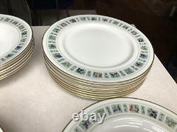 47 Piece Royal Doulton Tapestry Fine China England Dinnerware Set 1960's New MCM