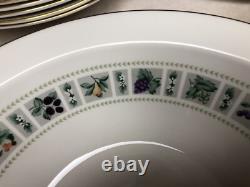 47 Piece Royal Doulton Tapestry Fine China England Dinnerware Set 1960's New MCM