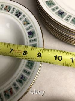 47 Piece Royal Doulton Tapestry Fine China England Dinnerware Set 1960's New MCM