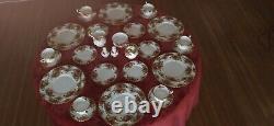 48 Pieces Royal Albert Bone China England 1962 Old Country Roses 6 5pc Place set