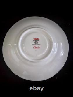 5 Pc Spode Fine Bone China England Stafford Flowers Dinner Plate Place Setting