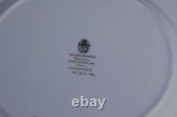 5 Pc Wedgwood Bone China England Ruby Ulander Dinner Plate Place Setting W1813