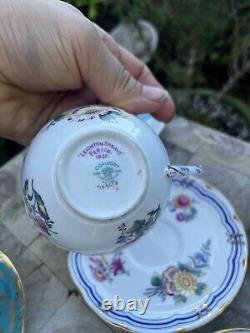 5 Sets Of Bone China Tea Cups With Saucers Aynsley Regency British England