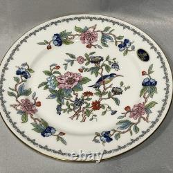 5-piece Place Setting Of Aynsley Pembroke Fine English Bone China (mint)