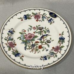 5-piece Place Setting Of Aynsley Pembroke Fine English Bone China (mint)