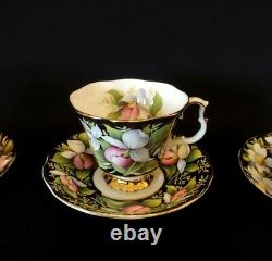 5 sets Royal Albert Provincial Flowers Bone China Tea Cup Saucer England 10pc