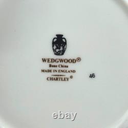 50 Piece Service For 10 Wedgwood England Bone China Chartley Pattern Dinnerware