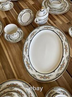 53 Piece Dinner Set Bone China Minton Floral Design