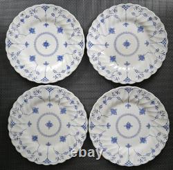 58 Vintage Myott Finlandia Staffordshire England Blue Cups Plates Bowls FREESHIP