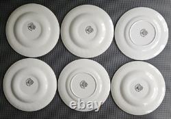 58 Vintage Myott Finlandia Staffordshire England Blue Cups Plates Bowls FREESHIP