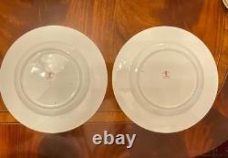 6 Five Piece Place Settings Royal Crown Derby Iron Red Bone China Dinnerware Set