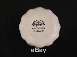 6 Piece Crown Staffordshire Bone China Miniature Tea Set Service England