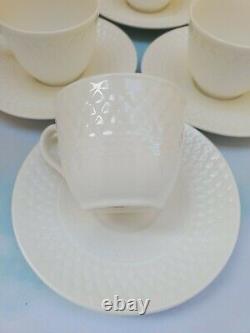 6 Spode MANSARD Tea Set White Fine Bone China Made In England