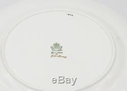60 Piece Aynsley Gold Dowery 5 Piece Place Settings For 12 Bone China England
