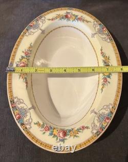 61p 1930 MYOTT China Staffordshire England Carlton Dinner Service X10 Free Ship