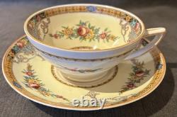 61p 1930 MYOTT China Staffordshire England Carlton Dinner Service X10 Free Ship