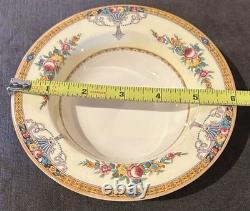 61p 1930 MYOTT China Staffordshire England Carlton Dinner Service X10 Free Ship