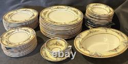 61p 1930 MYOTT China Staffordshire England Carlton Dinner Service X10 Free Ship