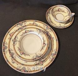 61p 1930 MYOTT China Staffordshire England Carlton Dinner Service X10 Free Ship