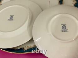 62 Minton Grosvenor England 5 Piece Setting Service for 12