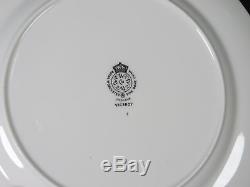 66-piece Royal Worcester White & Gold Rim Viceroy England Fine Bone China Set