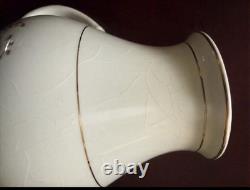 70 pc Myott Royalty 1559 China Set Service for 12 Maroon Gold England Dinnerware