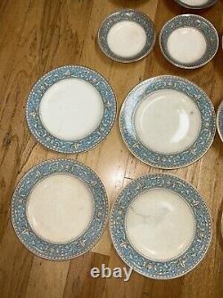 72 Piece Atlanta Crown Ducal Fine China Set Made In England Vintage Plates Bowl
