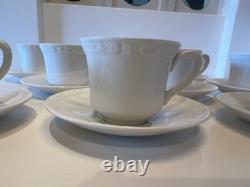 78 Piece Set Vtg Wedgewood China England White Hedge Rose Pattern