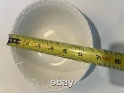 78 Piece Set Vtg Wedgewood China England White Hedge Rose Pattern