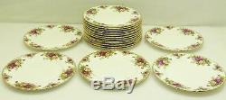 79 Piece Set Royal Albert Old Country Roses Bone China Made in England READ