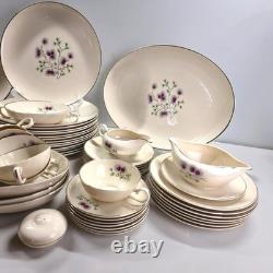 79 Pieces Society Finr China England Larchwood Dinner Set