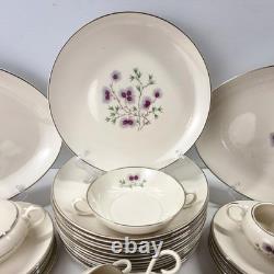 79 Pieces Society Finr China England Larchwood Dinner Set