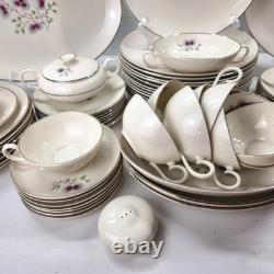 79 Pieces Society Finr China England Larchwood Dinner Set