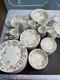 79pc Churchill China Briar Rose Floral Dinnerware Set Staffordshire England