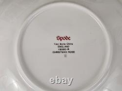7PC Spode Christmas Rose Cup/Mug & Saucer Set Bone China Retired England