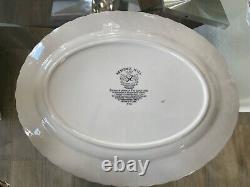 8 -5 Pc Place Settings- Heritage Hall Staffordshire China England -W Serving 44P