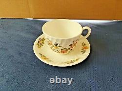8 Sets COTTAGE GARDEN Aynsley CUP & SAUCERS Fine Bone China England Wild Flowers