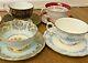8 Vintage Bone China Tea Cup and Saucer Sets, PARAGON England