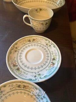90 Piece Royal Doulton Provencal Fine China Set, Lightly Used & Great Condition